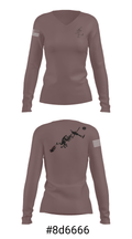 Platoon 2-1-1 26077523 Women's Long Sleeve V-neck Shirt - 37