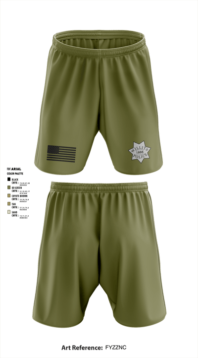 Willits Little Lake JRTF 70658416 Athletic Shorts With Pockets - 7