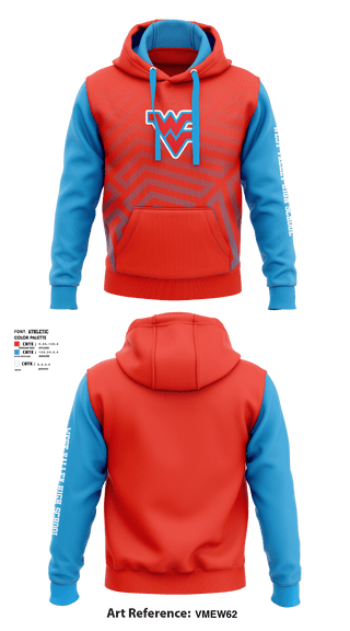 Hoodie, West Valley High School Wrestling, Wrestling, Teamtime, Team time, sublimation, custom sports apparel, team uniforms, spirit wear, spiritwear, sports uniforms, custom shirts, team store, custom team store, fundraiser sports, apparel fundraiser