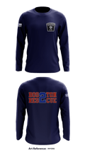 Boston Fire Department 86583184 Long Sleeve Performance Shirt - 3