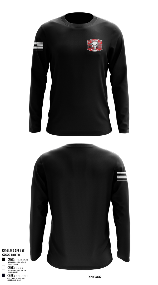 Long Sleeve Performance Shirt, 1123rd Sapper Company, Army, Teamtime, Team time, sublimation, custom sports apparel, team uniforms, spirit wear, spiritwear, sports uniforms, custom shirts, team store, custom team store, fundraiser sports, apparel fundraiser