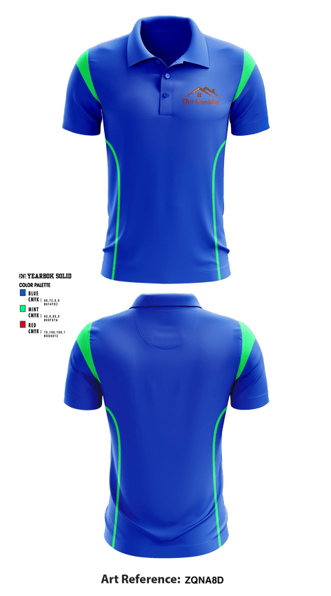Short Sleeve Performance Polo, E&D Remodeling and Siding LLC, , Teamtime, Team time, sublimation, custom sports apparel, team uniforms, spirit wear, spiritwear, sports uniforms, custom shirts, team store, custom team store, fundraiser sports, apparel fundraiser