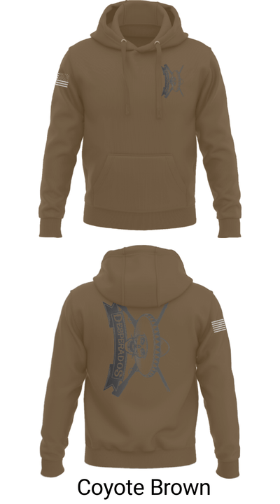 Delta Company 1-200INF BN 51320314 Hoodie - 43