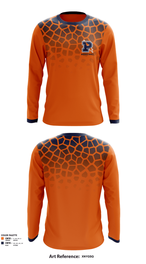 Long Sleeve Performance Shirt, Powers Catholic High School Basketball, Men's Basketball, Teamtime, Team time, sublimation, custom sports apparel, team uniforms, spirit wear, spiritwear, sports uniforms, custom shirts, team store, custom team store, fundraiser sports, apparel fundraiser