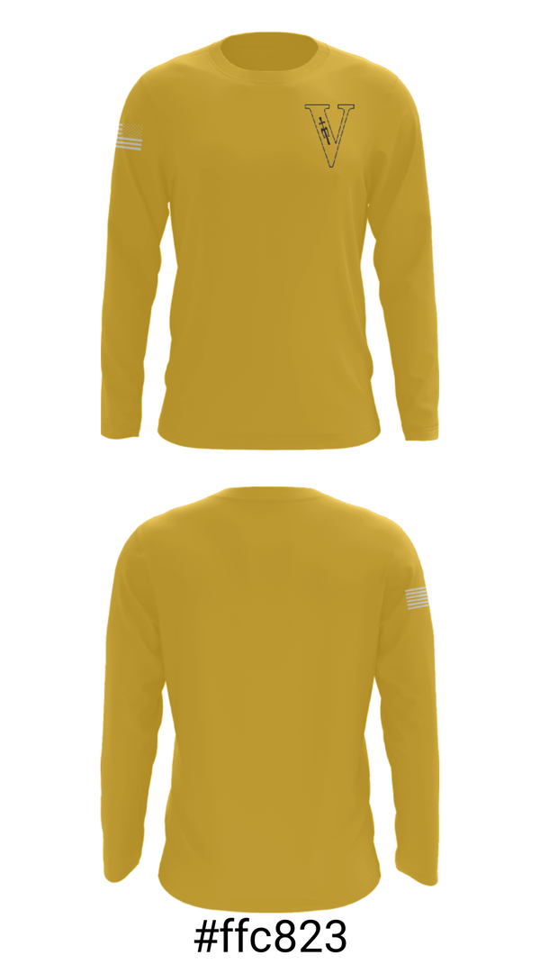 Long Sleeve Performance Shirt, St John Vianney High School, Spirit Store, Teamtime, Team time, sublimation, custom sports apparel, team uniforms, spirit wear, spiritwear, sports uniforms, custom shirts, team store, custom team store, fundraiser sports, apparel fundraiser