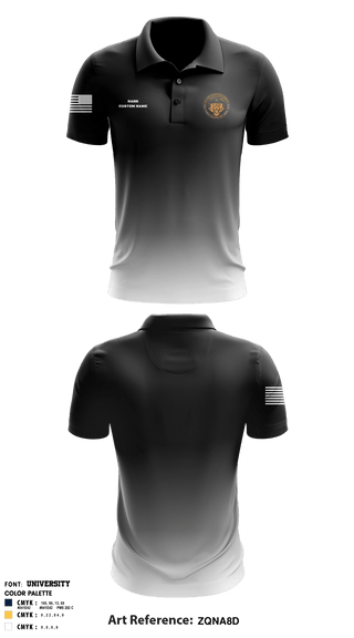 Short Sleeve Performance Polo, Evansville Army Recruiting Company, , Teamtime, Team time, sublimation, custom sports apparel, team uniforms, spirit wear, spiritwear, sports uniforms, custom shirts, team store, custom team store, fundraiser sports, apparel fundraiser
