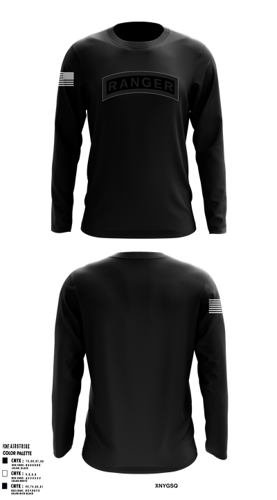 HHC Mortars, 2-505 PIR 68912099 Long Sleeve Performance Shirt - 44