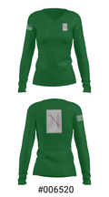 346th TADC(A) 1190959 Women's Long Sleeve V-neck Shirt - 37