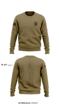 WAARNG MED DET 75803861 Crew Neck Sweatshirt - 1