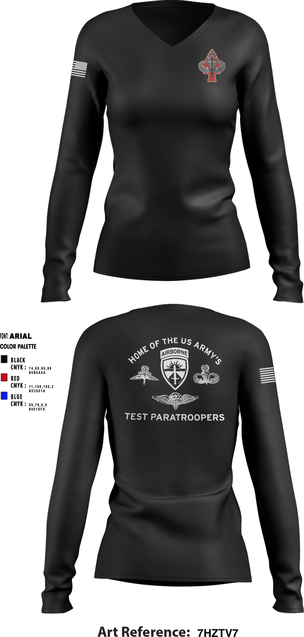 Women's Long Sleeve Vneck Shirt, , Army, Teamtime, Team time, sublimation, custom sports apparel, team uniforms, spirit wear, spiritwear, sports uniforms, custom shirts, team store, custom team store, fundraiser sports, apparel fundraiser