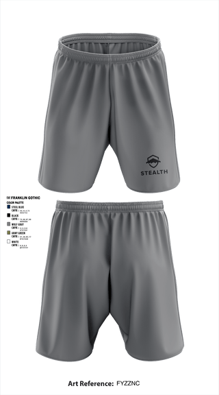 Athletic Shorts With Pockets, Stealth customs, , Teamtime, Team time, sublimation, custom sports apparel, team uniforms, spirit wear, spiritwear, sports uniforms, custom shirts, team store, custom team store, fundraiser sports, apparel fundraiser