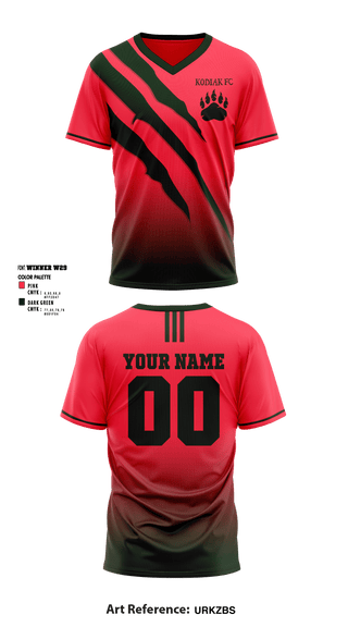 Mens Soccer Jersey, Kodiak FC, Men's Soccer, Teamtime, Team time, sublimation, custom sports apparel, team uniforms, spirit wear, spiritwear, sports uniforms, custom shirts, team store, custom team store, fundraiser sports, apparel fundraiser