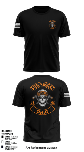 Short Sleeve Performance Shirt, STEEL HAMMERZ, Police, Teamtime, Team time, sublimation, custom sports apparel, team uniforms, spirit wear, spiritwear, sports uniforms, custom shirts, team store, custom team store, fundraiser sports, apparel fundraiser