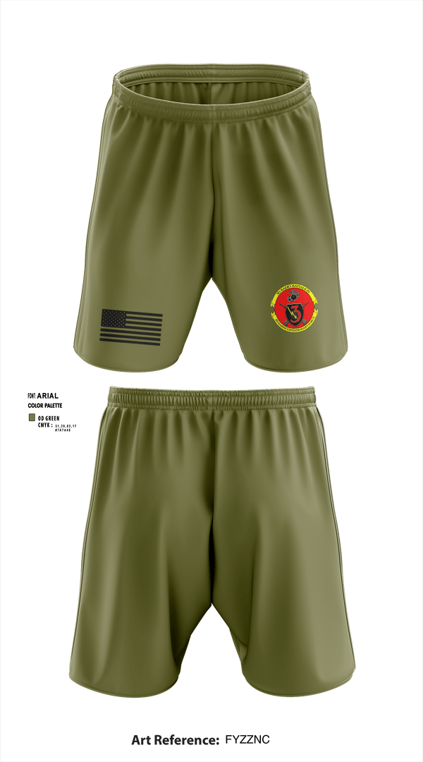 Athletic Shorts With Pockets, 3rd Radio Battalion, Marines, Teamtime, Team time, sublimation, custom sports apparel, team uniforms, spirit wear, spiritwear, sports uniforms, custom shirts, team store, custom team store, fundraiser sports, apparel fundraiser