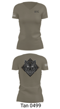 Alpha Company, 5th GSB 40097456 Women's Short Sleeve V-neck Shirt - 36
