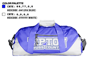 Duffle Bag, Tipton Middle School Cross Country, Cross Country, Teamtime, Team time, sublimation, custom sports apparel, team uniforms, spirit wear, spiritwear, sports uniforms, custom shirts, team store, custom team store, fundraiser sports, apparel fundraiser