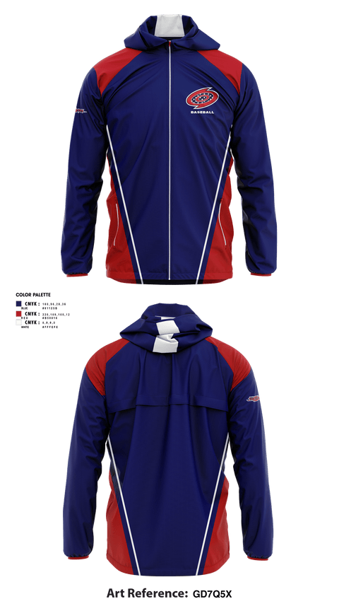 Windbreaker, Storm, Baseball, Teamtime, Team time, sublimation, custom sports apparel, team uniforms, spirit wear, spiritwear, sports uniforms, custom shirts, team store, custom team store, fundraiser sports, apparel fundraiser