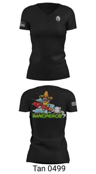 Women's Short Sleeve Vneck Shirt, , Army, Teamtime, Team time, sublimation, custom sports apparel, team uniforms, spirit wear, spiritwear, sports uniforms, custom shirts, team store, custom team store, fundraiser sports, apparel fundraiser