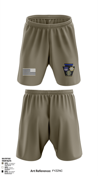 Athletic Shorts With Pockets, Narcotics, Police, Teamtime, Team time, sublimation, custom sports apparel, team uniforms, spirit wear, spiritwear, sports uniforms, custom shirts, team store, custom team store, fundraiser sports, apparel fundraiser