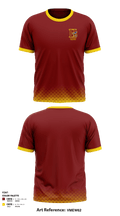 Hillsborough High School Gymnastics 65140177 Short Sleeve Performance Shirt - 1
