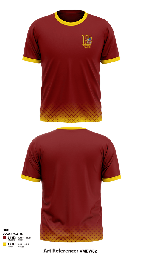 Short Sleeve Performance Shirt, Hillsborough High School Gymnastics, Spirit Store, Teamtime, Team time, sublimation, custom sports apparel, team uniforms, spirit wear, spiritwear, sports uniforms, custom shirts, team store, custom team store, fundraiser sports, apparel fundraiser