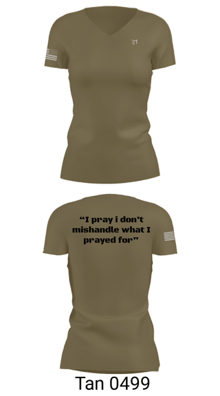 Women's Short Sleeve Vneck Shirt, , Army, Teamtime, Team time, sublimation, custom sports apparel, team uniforms, spirit wear, spiritwear, sports uniforms, custom shirts, team store, custom team store, fundraiser sports, apparel fundraiser