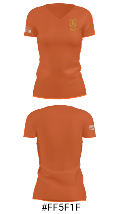Trevor G. Browne 7825147 Women's Short Sleeve V-neck Shirt - 18