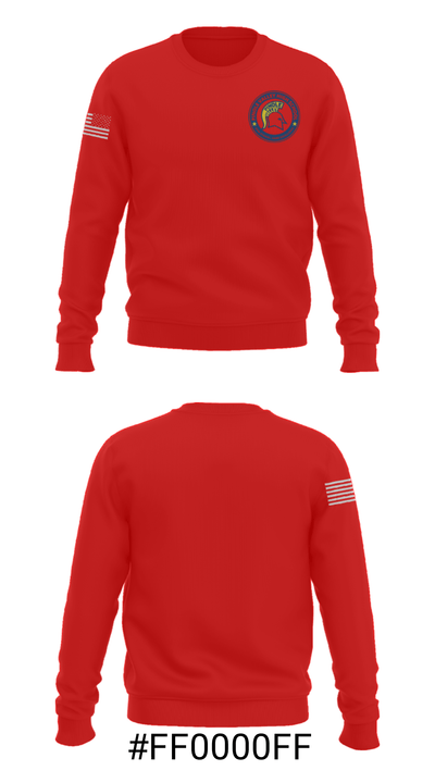 Pinole Valley High School Soccer 69380357 Crew Neck Sweatshirt - 10