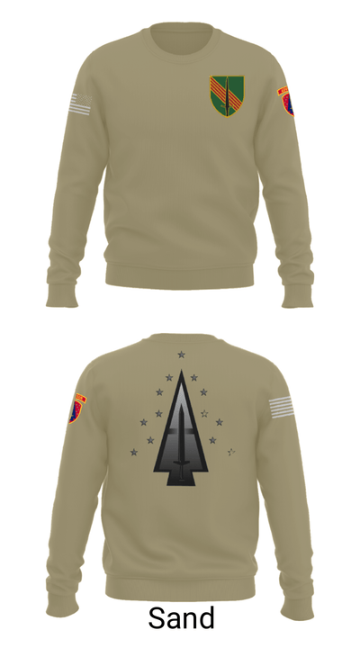 A Co, 1st BN, 4SFAB 88998967 Crew Neck Sweatshirt - 12