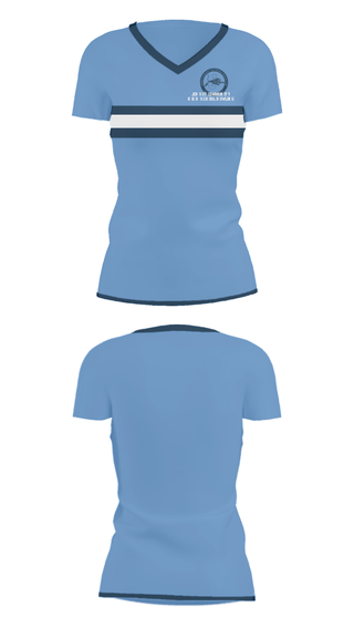 Women's Short Sleeve Vneck Shirt, Jersey Community High School Bowling, Bowling, Teamtime, Team time, sublimation, custom sports apparel, team uniforms, spirit wear, spiritwear, sports uniforms, custom shirts, team store, custom team store, fundraiser sports, apparel fundraiser
