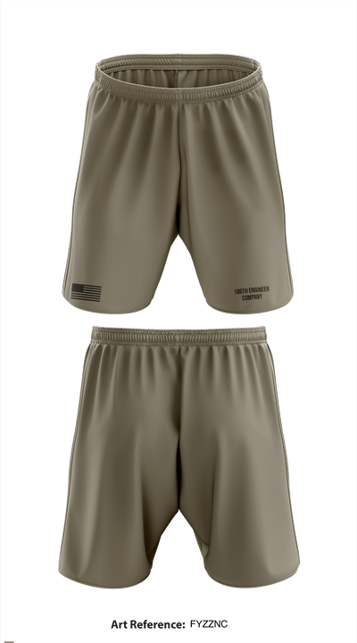186th Engineer Company 12426421 Athletic Shorts With Pockets - 2