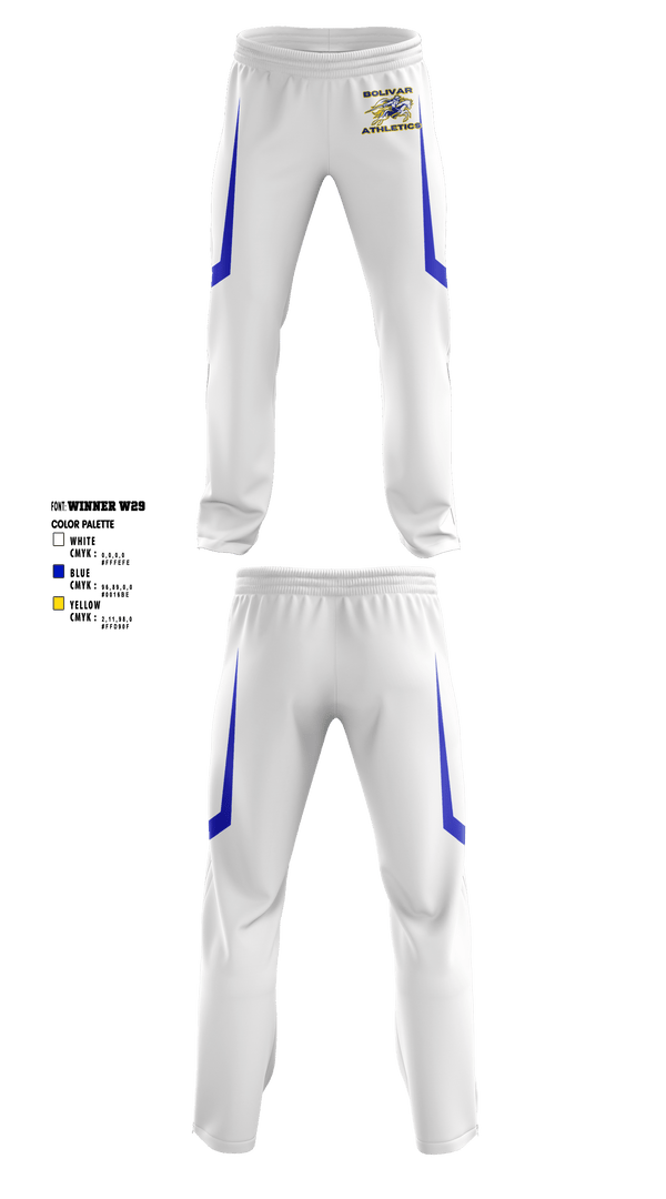 Sweatpants, Bolivar Middle School Basketball, Men's Basketball, Teamtime, Team time, sublimation, custom sports apparel, team uniforms, spirit wear, spiritwear, sports uniforms, custom shirts, team store, custom team store, fundraiser sports, apparel fundraiser