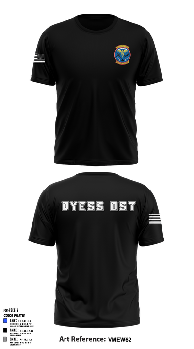 Dyess AFB Operational Support Team 10526750 Short Sleeve Performance Shirt - 9
