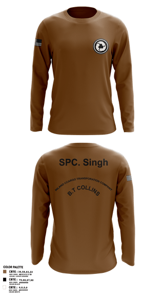 Long Sleeve Performance Shirt, 227TH ICTC, Army, Teamtime, Team time, sublimation, custom sports apparel, team uniforms, spirit wear, spiritwear, sports uniforms, custom shirts, team store, custom team store, fundraiser sports, apparel fundraiser