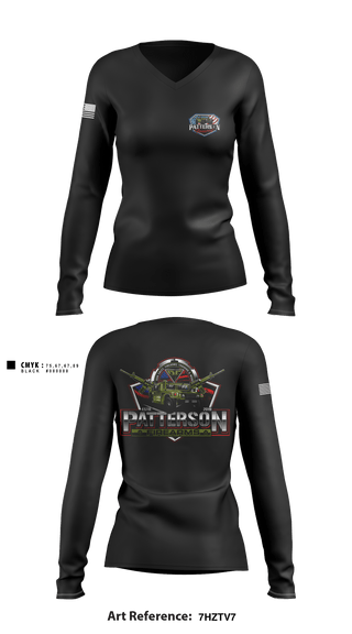 Women's Long Sleeve Vneck Shirt, , , Teamtime, Team time, sublimation, custom sports apparel, team uniforms, spirit wear, spiritwear, sports uniforms, custom shirts, team store, custom team store, fundraiser sports, apparel fundraiser