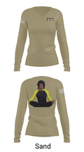 1st SQD, 1st PLT, A Co 588 BEB 11462606 Women's Long Sleeve V-neck Shirt - 42