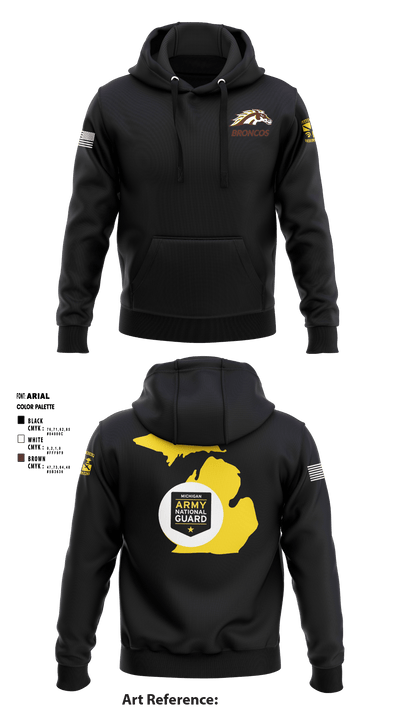 Bronco Battalion 65771429 Hoodie - 1