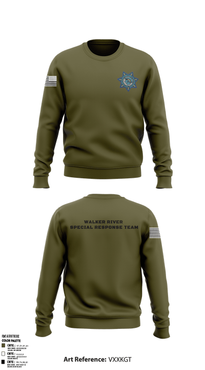 Walker river SRT 42723212 Crew Neck Sweatshirt - 2