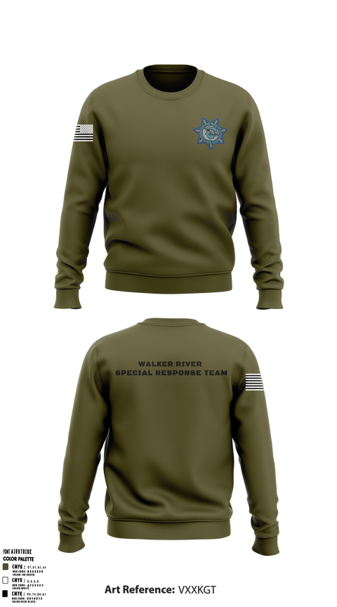 Crew Neck Sweatshirt, , Police, Teamtime, Team time, sublimation, custom sports apparel, team uniforms, spirit wear, spiritwear, sports uniforms, custom shirts, team store, custom team store, fundraiser sports, apparel fundraiser