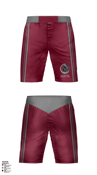 Fight Shorts, Istrouma High School Wrestling, Wrestling, Teamtime, Team time, sublimation, custom sports apparel, team uniforms, spirit wear, spiritwear, sports uniforms, custom shirts, team store, custom team store, fundraiser sports, apparel fundraiser