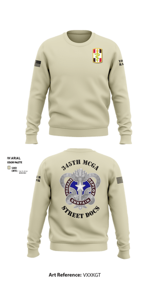 Crew Neck Sweatshirt, , Army, Teamtime, Team time, sublimation, custom sports apparel, team uniforms, spirit wear, spiritwear, sports uniforms, custom shirts, team store, custom team store, fundraiser sports, apparel fundraiser