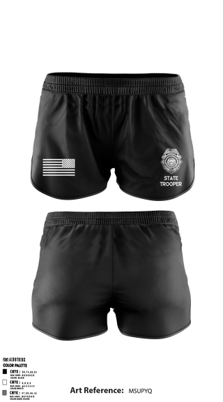 Ranger Panties, , Police, Teamtime, Team time, sublimation, custom sports apparel, team uniforms, spirit wear, spiritwear, sports uniforms, custom shirts, team store, custom team store, fundraiser sports, apparel fundraiser