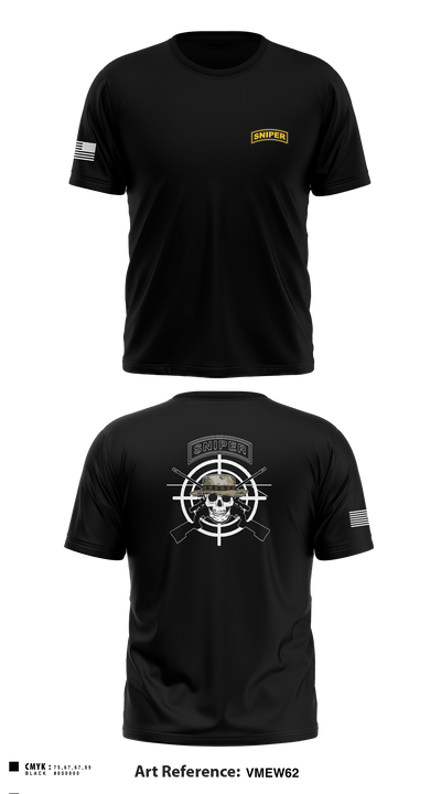 FCSD SNIPER 46569971 Short Sleeve Performance Shirt - 1