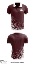 Pleasantville High School Swimming 40758778 Short Sleeve Performance Polo - 1