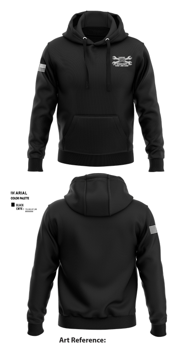 Delta Company "Outlaws" 47733508 Hoodie - 1