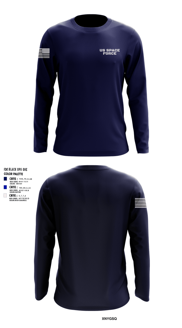 Long Sleeve Performance Shirt, US Space force, Space Force, Teamtime, Team time, sublimation, custom sports apparel, team uniforms, spirit wear, spiritwear, sports uniforms, custom shirts, team store, custom team store, fundraiser sports, apparel fundraiser
