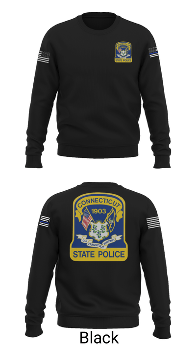 Connecticut State Police 53595968 Crew Neck Sweatshirt - 9