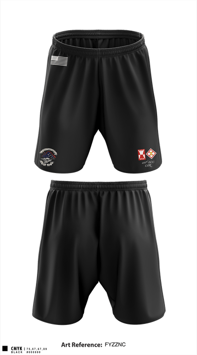 411th Eng. Co 17055949 Athletic Shorts With Pockets - 1