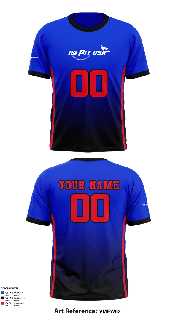 Short Sleeve Performance Shirt, THE PIT U.S.A, Football, Teamtime, Team time, sublimation, custom sports apparel, team uniforms, spirit wear, spiritwear, sports uniforms, custom shirts, team store, custom team store, fundraiser sports, apparel fundraiser