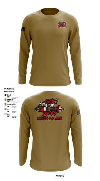 Long Sleeve Performance Shirt, , Army, Teamtime, Team time, sublimation, custom sports apparel, team uniforms, spirit wear, spiritwear, sports uniforms, custom shirts, team store, custom team store, fundraiser sports, apparel fundraiser